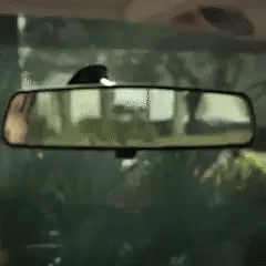 Rétroviseur panoramique intérieur - Anti-éblouissement