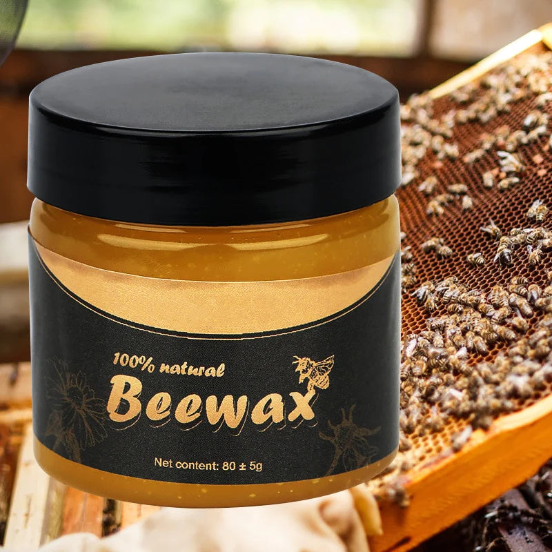 BEEWAX Cire d'abeille naturelle rénovatrice de bois