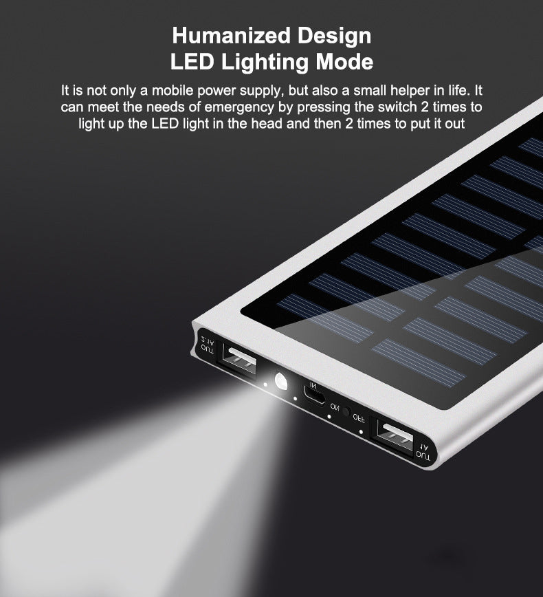 Batterie externe solaire