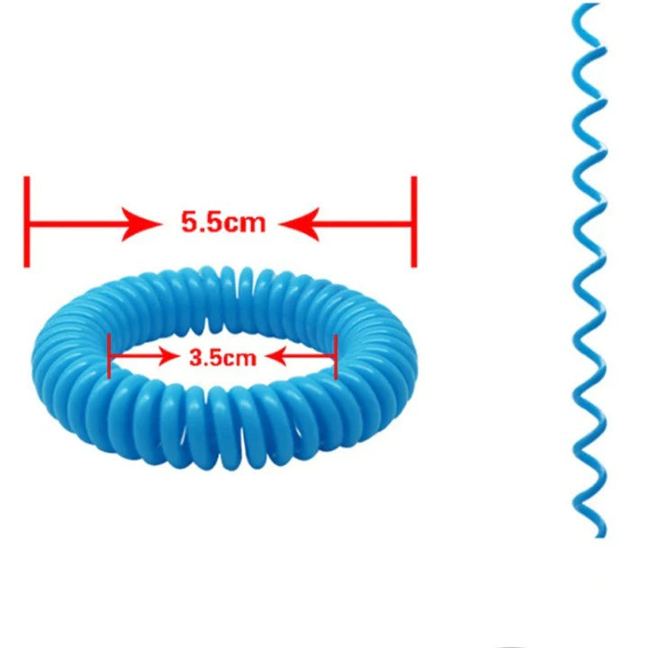 Lot de 10 bracelets anti moustique