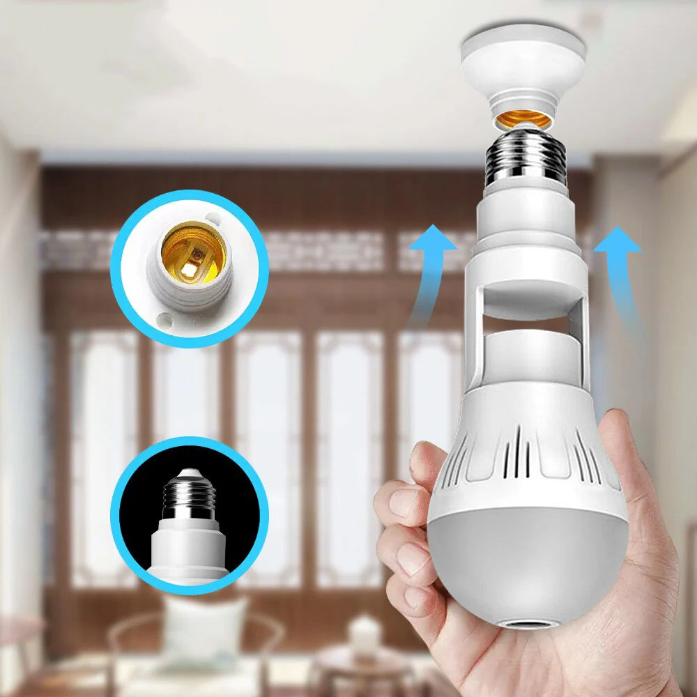 Ampoule caméra discrète