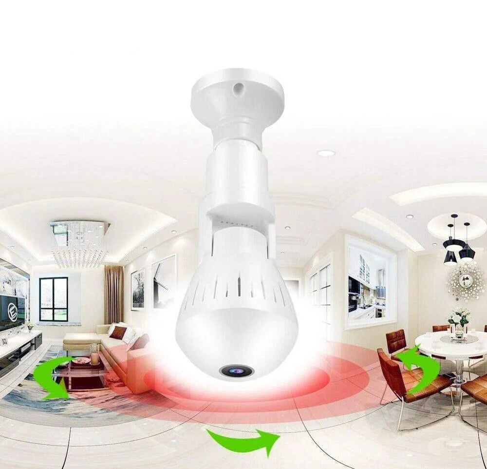 Ampoule caméra discrète