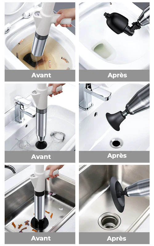 Déboucheur canalisation à piston