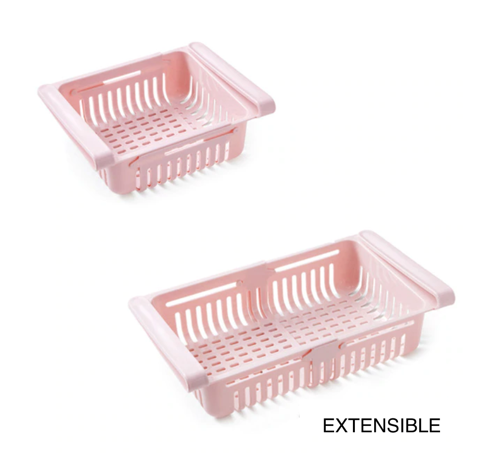 Bac De Rangement Extensible Pour Réfrigérateur 1 acheté = 1 offert !