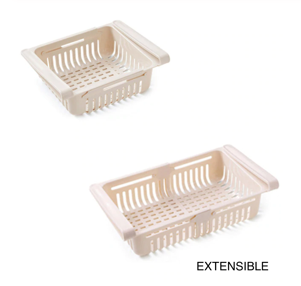 Bac De Rangement Extensible Pour Réfrigérateur 1 acheté = 1 offert !