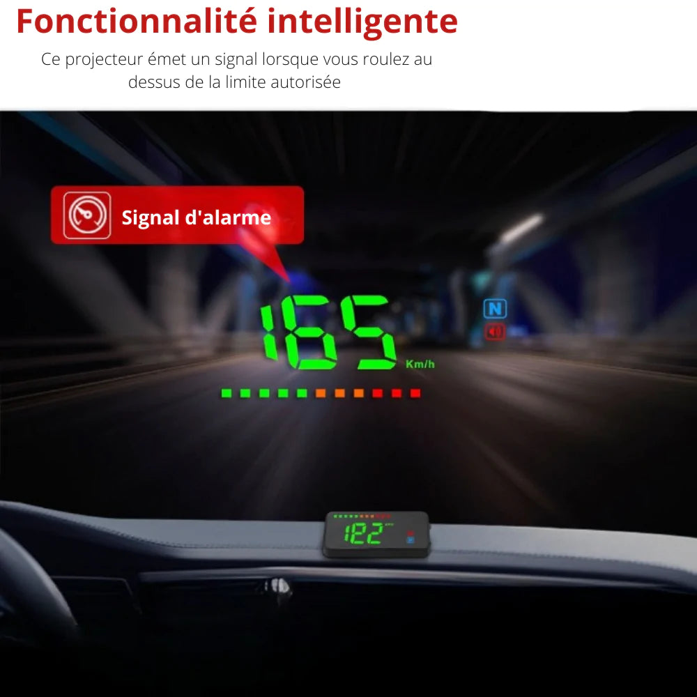 Projecteur de vitesse