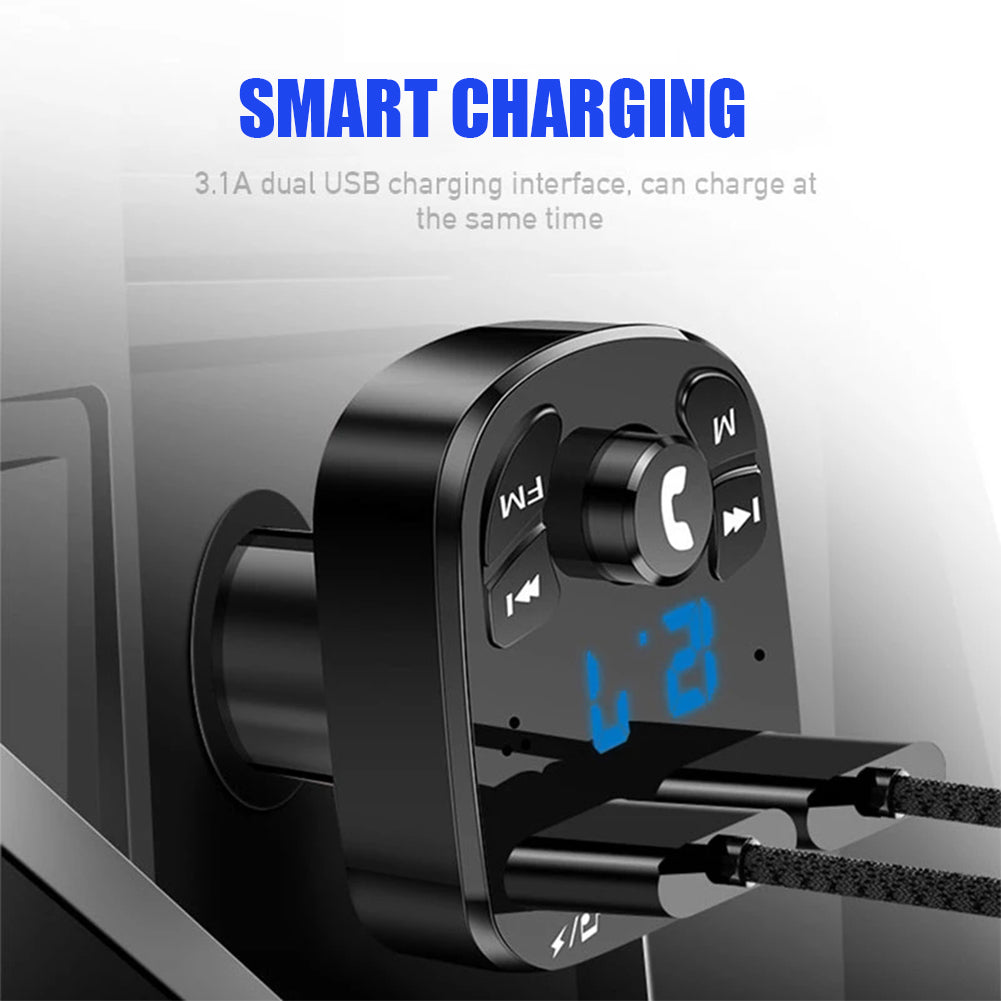 TRANSMETTEUR MULTIFONCTIONS BLUETOOTH POUR VOITURE