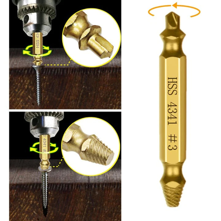 Extracteur de vis endommagée