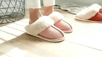 Chaussons Fourrés Antidérapants