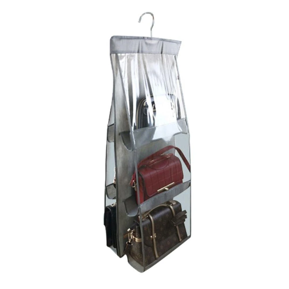 Support de rangement pour sacs à main - 6 poches
