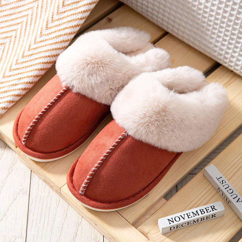 Chaussons Fourrés Antidérapants