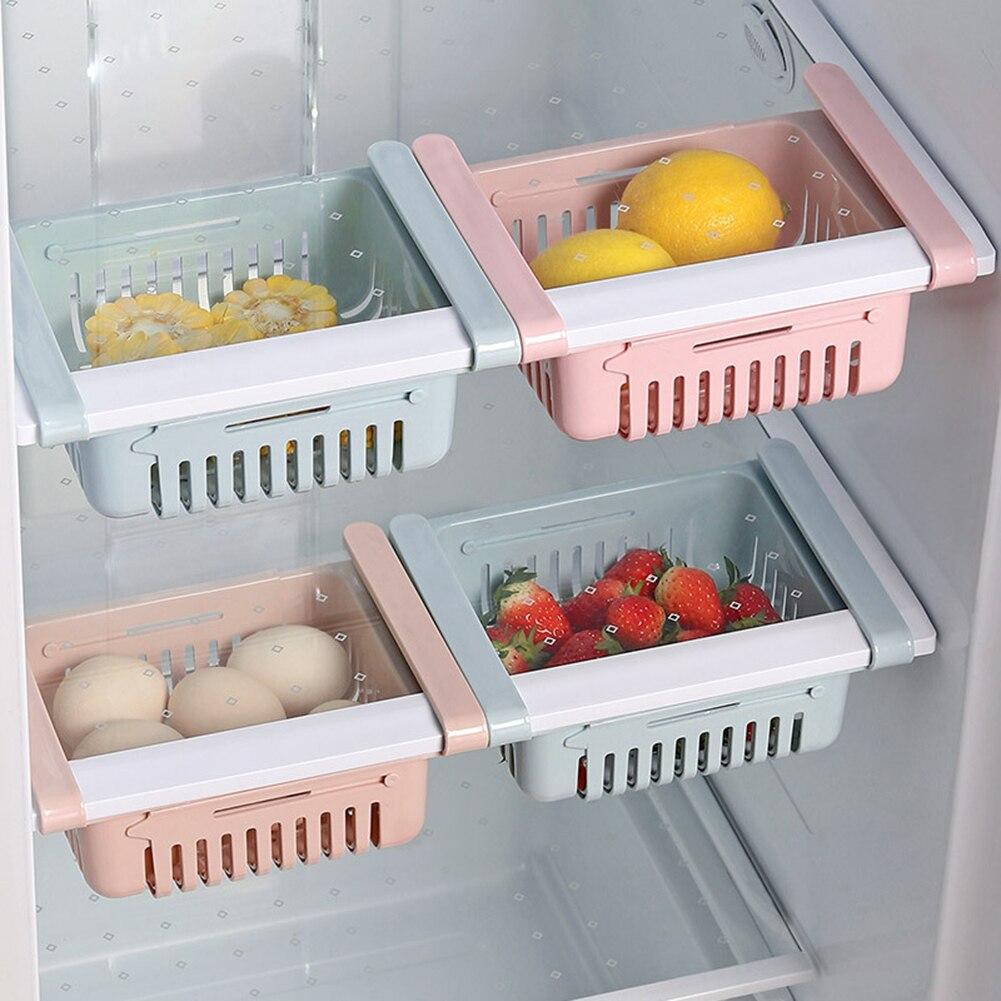 Bac De Rangement Extensible Pour Réfrigérateur 1 acheté = 1 offert !