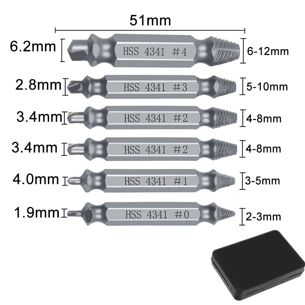 Extracteur de vis endommagée