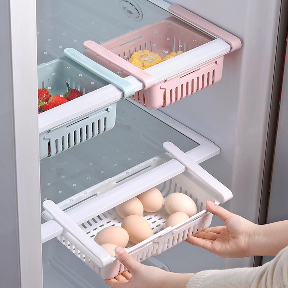Bac De Rangement Extensible Pour Réfrigérateur 1 acheté = 1 offert !