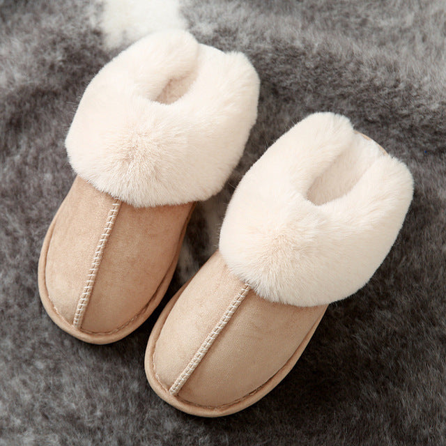 Chaussons Fourrés Antidérapants