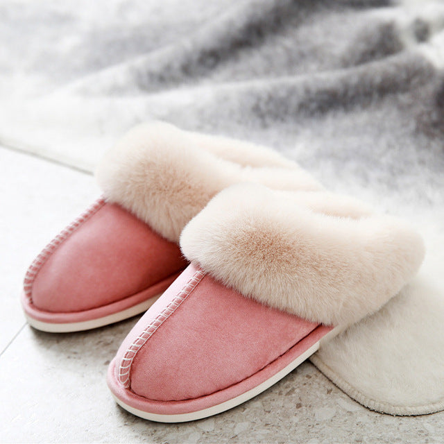 Chaussons Fourrés Antidérapants