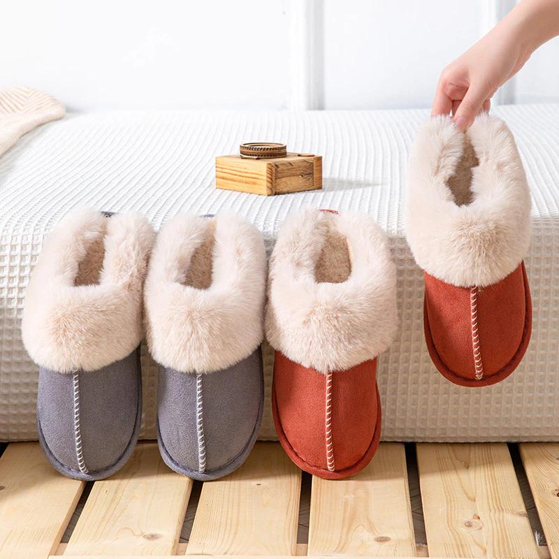 Chaussons Fourrés Antidérapants